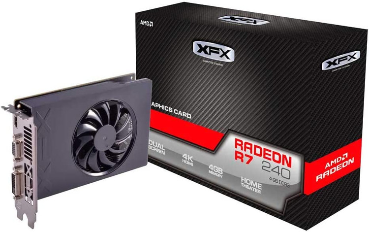 گرافیک XFX AMD READON R7 240 4GB 128BIT DDR3